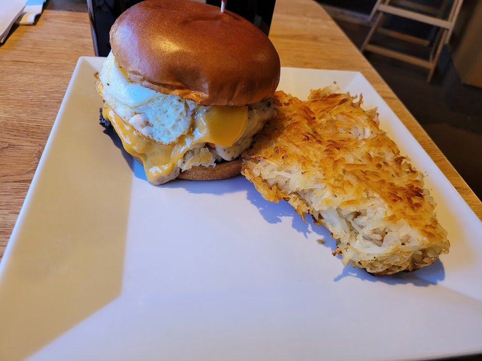 The Big Texas Breakfast Burger